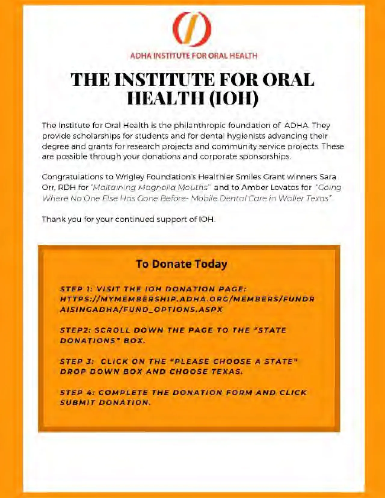 TDHA publication or event image