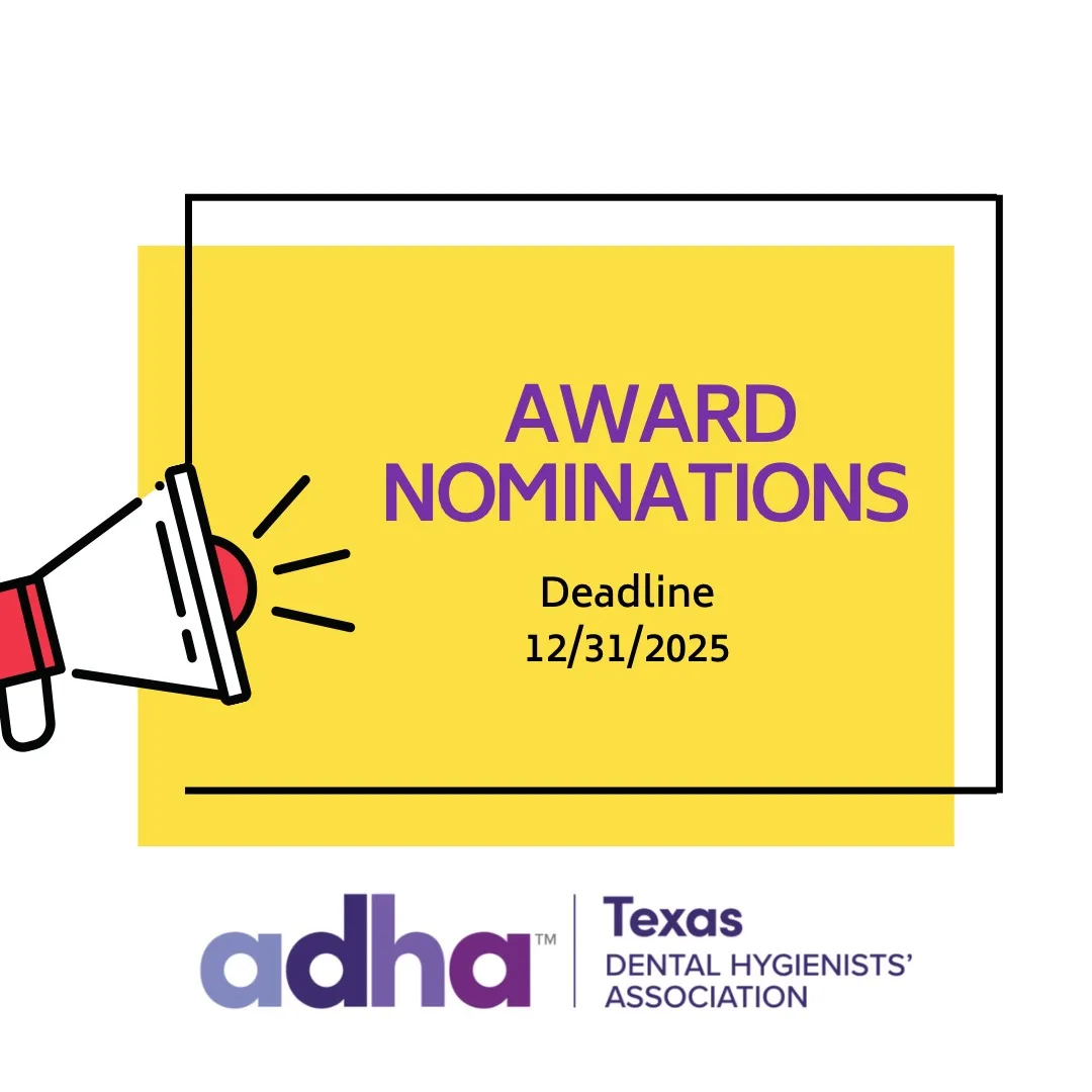 TDHA Award Nominations deadline due December 31, 2025.