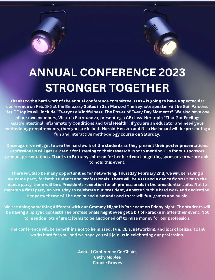 TDHA publication or event image