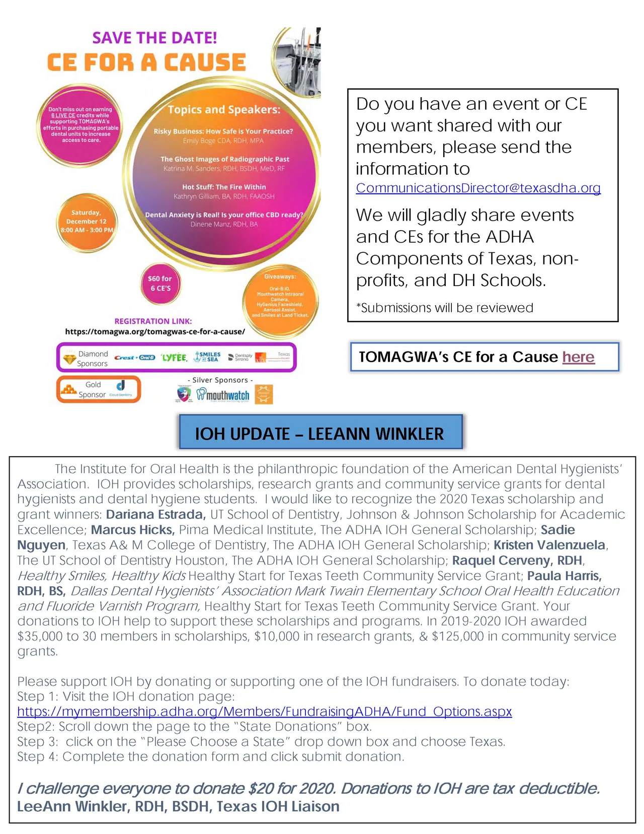 TDHA publication or event image