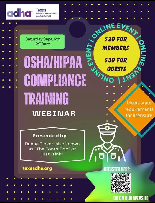TDHA Annual OSHA/HIPAA Training