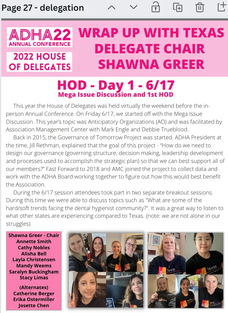 TDHA publication or event image